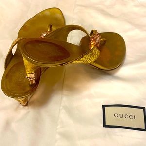 Gucci sandal heels